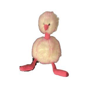 Jellycat London Plush 14” Raspberry Ripple Pompom Pink Bird - RETIRED   NWT